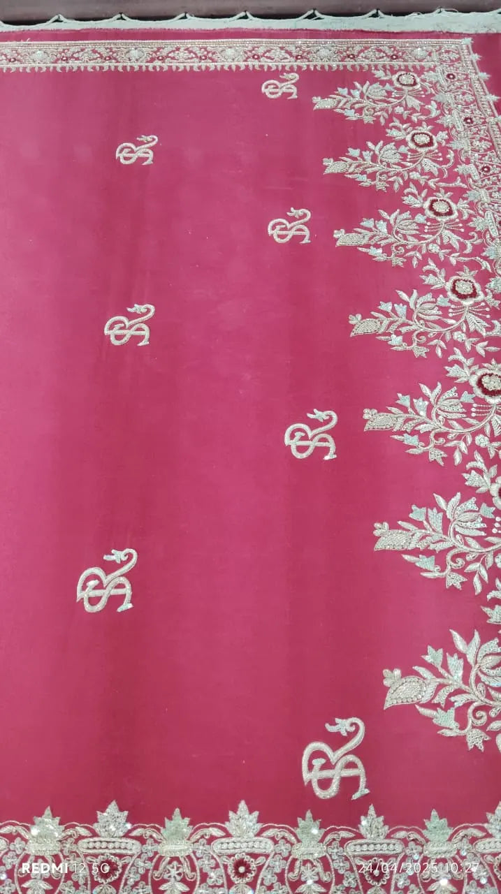Scattered across the pallu