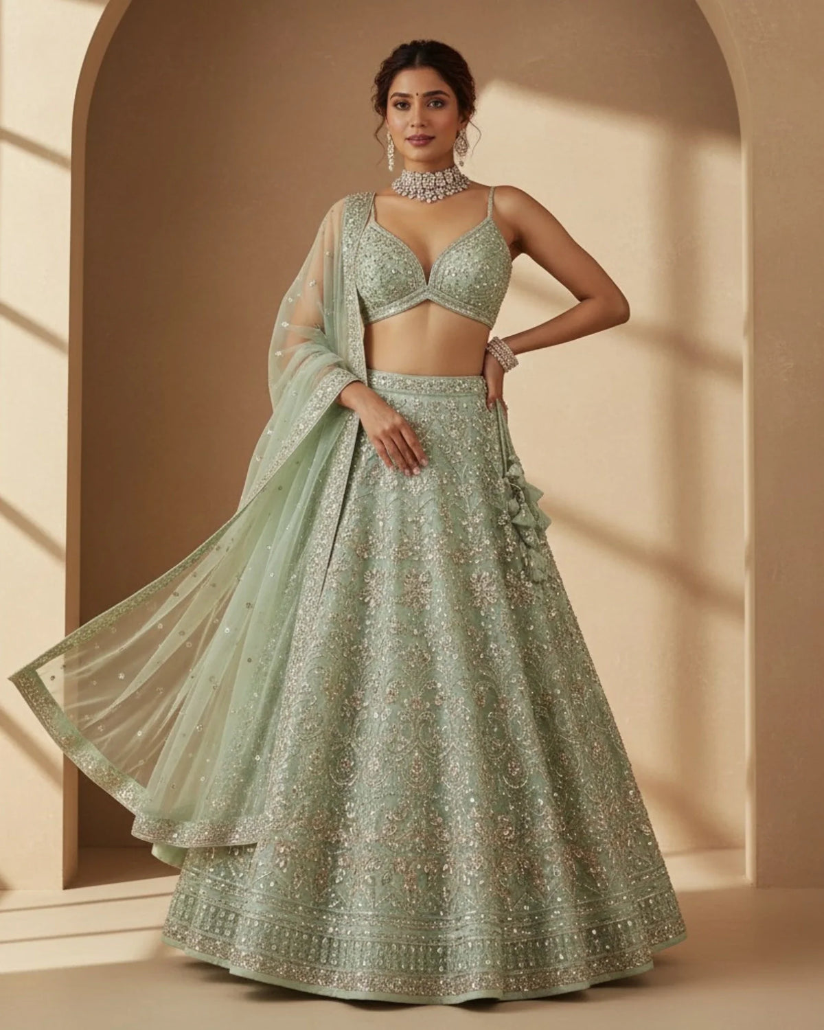 Engagement Lehenga