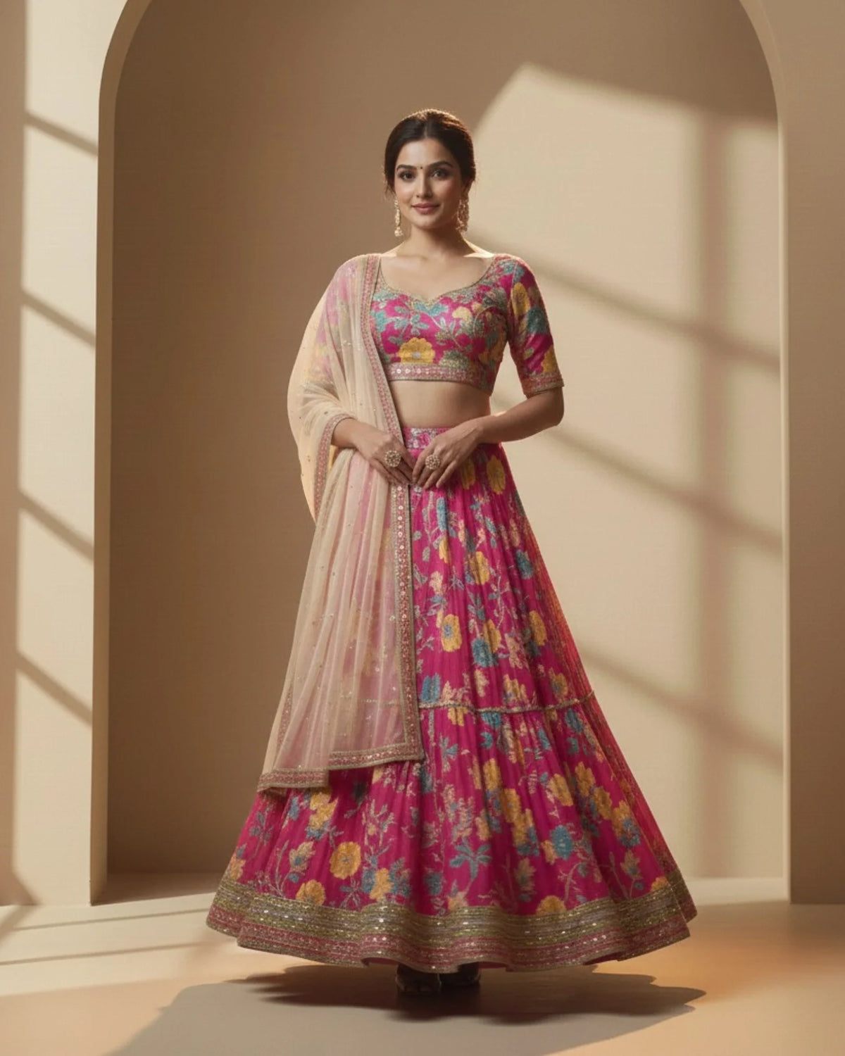 Floral Lehengas