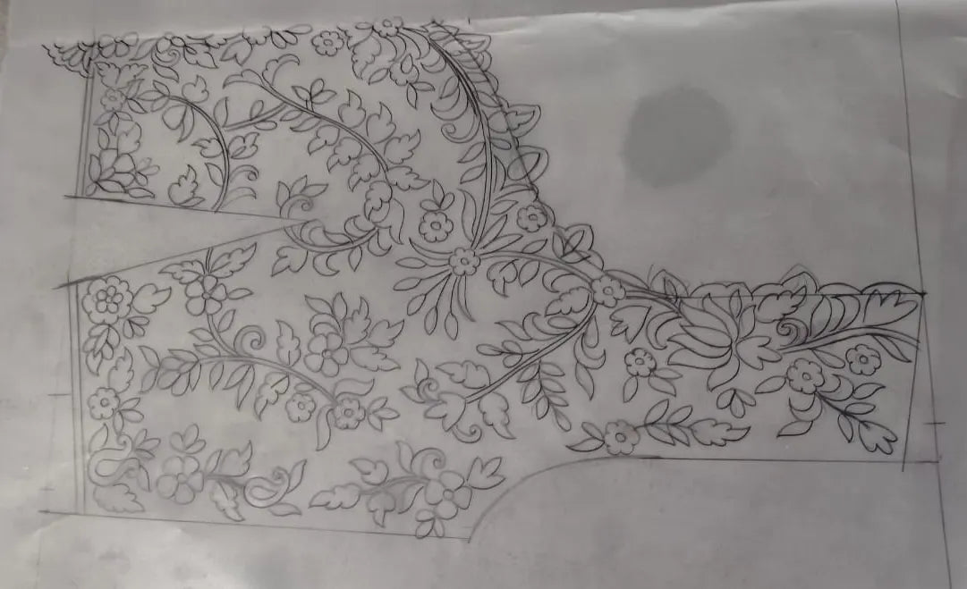 The blouse panels