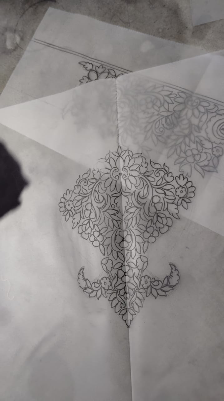 A motif designed for him